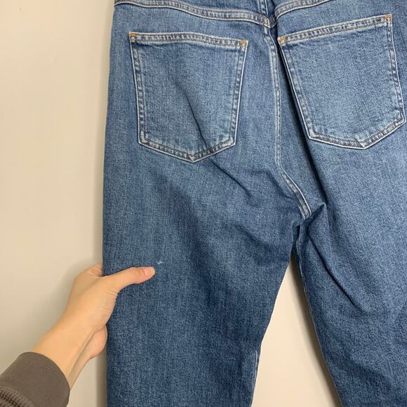 AGOLDE Pinch Waist Straight Jeans Womens Size 26 Blue - Picture 7 of 16